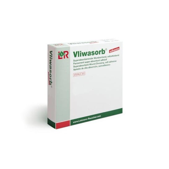 Vliwasorb Pro Medicazione sterile super assorbente 22x22cm 10 pezzi