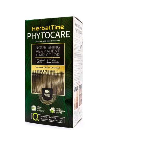Herbal Time Tinte Permanente Phytocare 8N 100ml