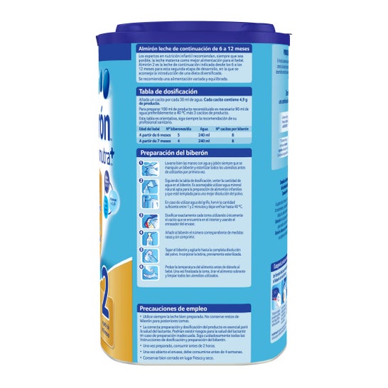 Almiron advance Pronutra 2 en 1 envase 800g - Farmacia Rufas