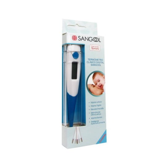 Sangool Termómetro Clínico Digital Flexible 1ud