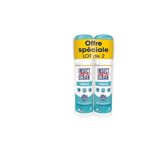 Insect Écran Familia Anti-Mosquitos Spray 2x100ml