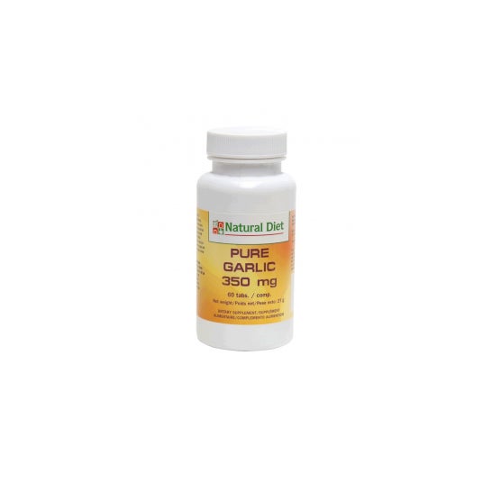 Natural Diet Ajo Pure Garlic 350 mg 60 comp