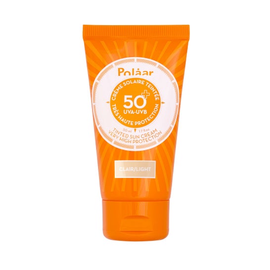 Polaar Crème Solaire Teintée Très Haute Protection SPF50+ 50ml