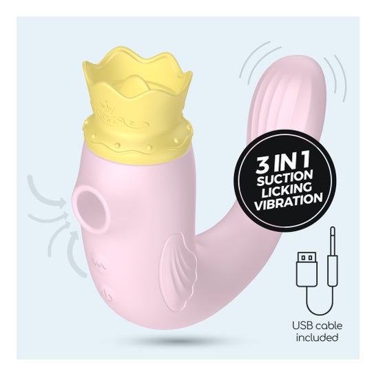Crushious Triple Hiri Estimulador Rosa 1 ud