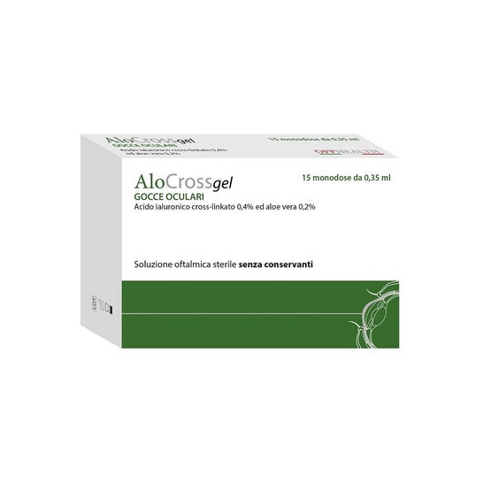 Offhealth AloCrossgel Ophthalmic Solution 15 Fiale
