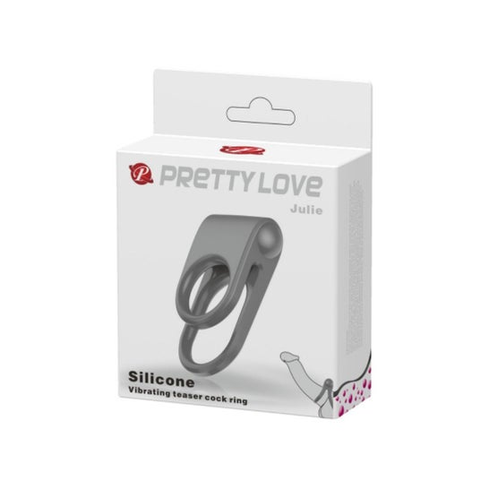 Pretty Love Julie doppio anello vibrante 1pc