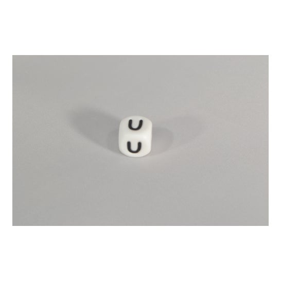 Perlina di silicone irreversibile per chip clip Lettera U 1 unità