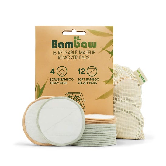 Bambaw Discos Desmaquillante Reutilizable 16 uds