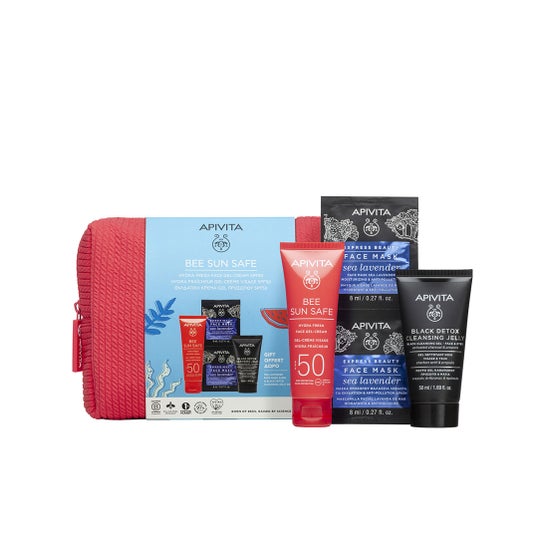 Apivita Bee Sun Safe Pack Hydra Fresh Face Gel Cream Spf50
