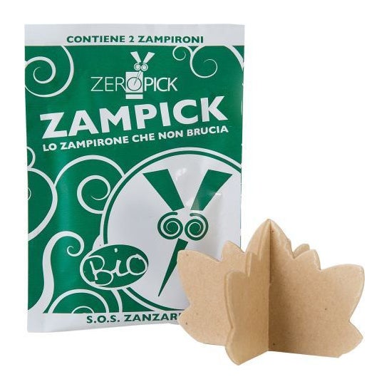 ZeroPick Zampick Sos Ambientador Antimosquitos 2uds