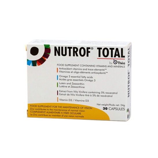 Nutrof Total Nahrungsergänzungsmittel - 30 Kapseln