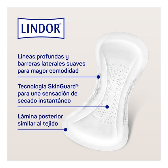 Lindor Lady Pad Compresas Maxi Night 14 uds
