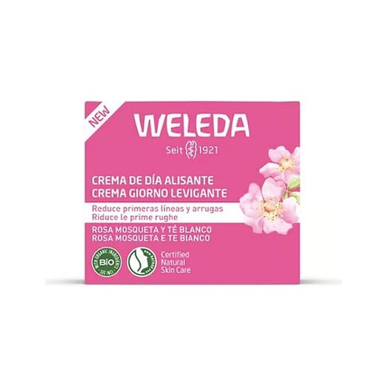 Weleda Crema de Día Alisante de Rosa Mosqueta y Té Blanco 40 ml