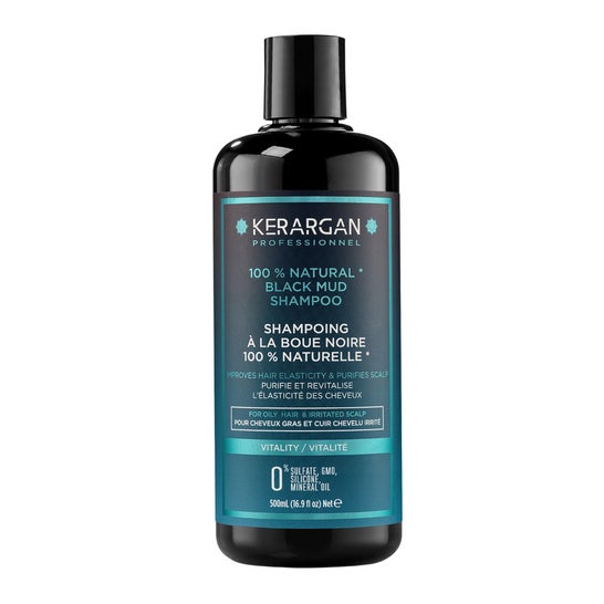 Kerargan Champú Barro Negro Revitalizante 500ml