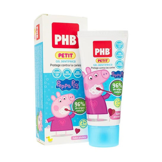 Phb  Petit Peppa Gel Dental Infantil 2-6 Años 50ml