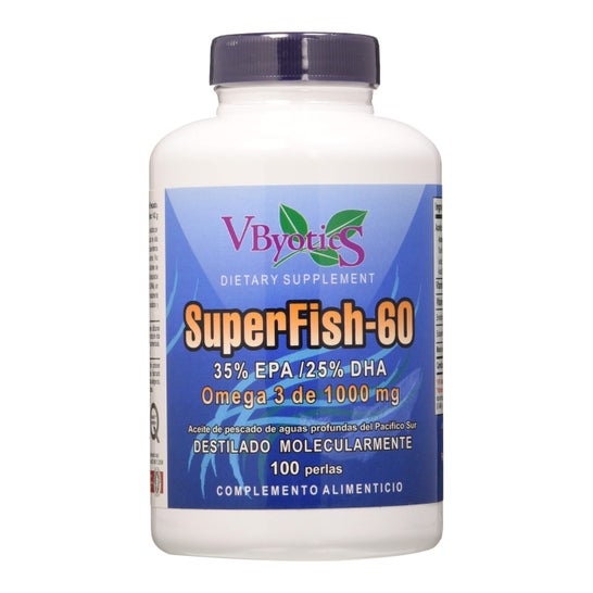Vbyotics Superfish 60 Epa 35%-Dha 25% 100 kapsler