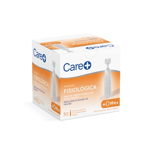 Care+ Physiological Solution 30 Single Doses 5ml
