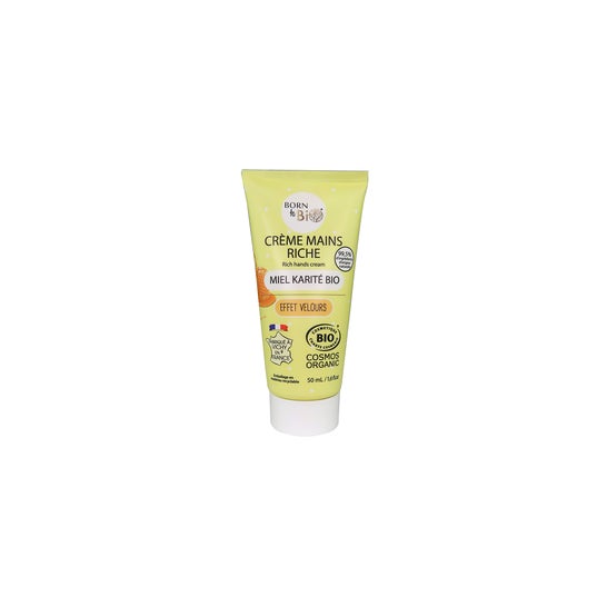 Born To Bio Crema Manos Nutritiva Miel Karité Bio 50 ml