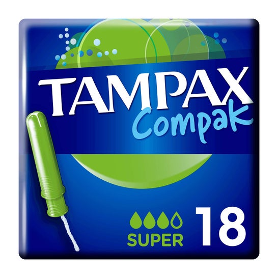 Tampax Compak Super 18 Groen
