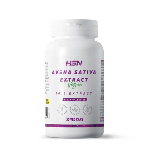 HSN Extracto de Avena Sativa 10:1 175mg 30vcaps