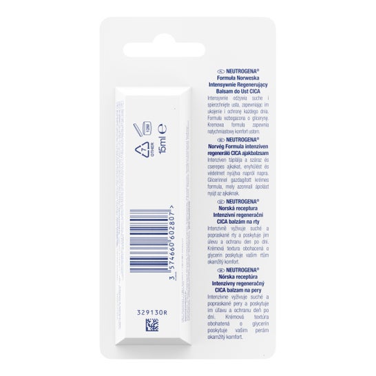 Neutrogena® bálsamo nariz y labios tubo 15ml
