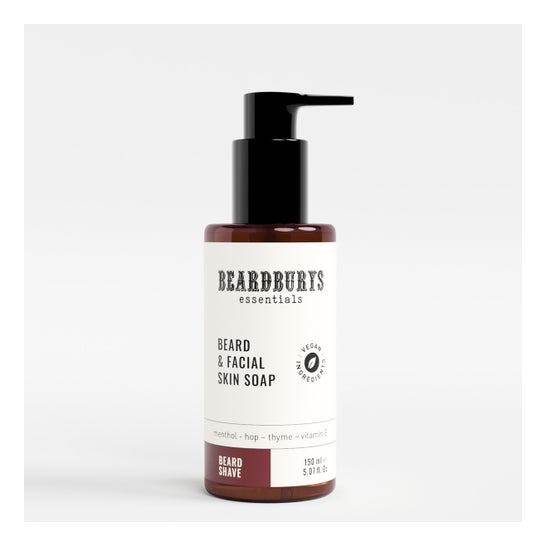 Beardburys Essentials Limpiador Barba Rostro Uso Diario 150ml