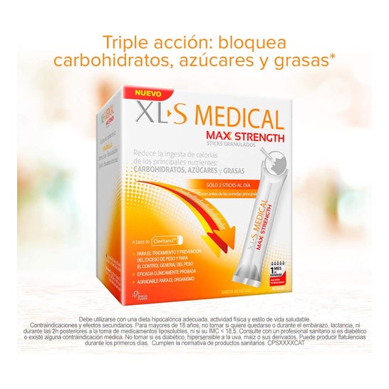 XLS Medical Max Strength 60 sticks