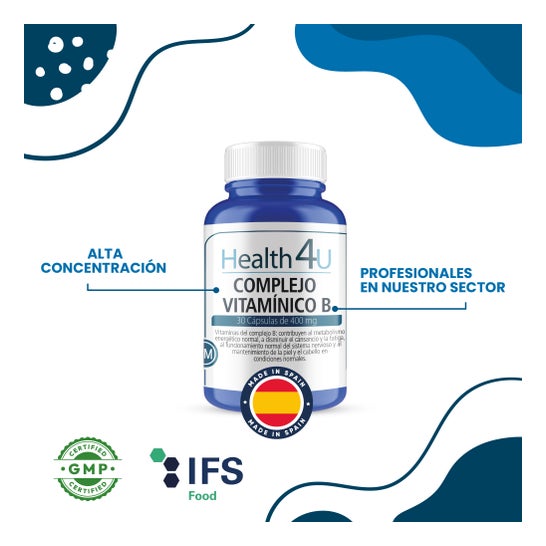 H4 U Complejo Vitamínico B 30 caps