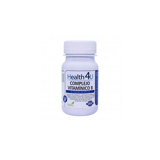 H4U Complejo Vitamínico B 30 Cápsulas De 400 Mg