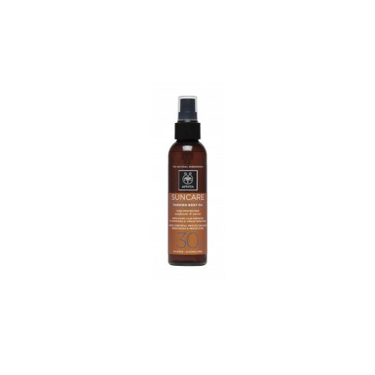 Apivita Suncare Sunscreen Body Oil Sunscreen & Prot