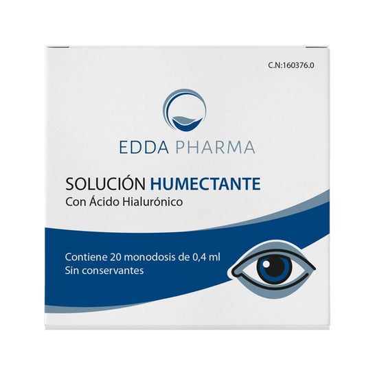 Edda Pharma Solución Humectante 0,4x20monodosis