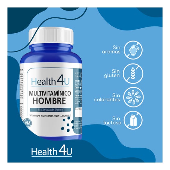 H4 U Multivitamínico Hombre 30 caps