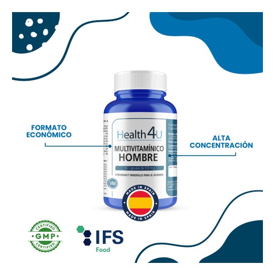 H4 U Multivitamínico Hombre 30 caps