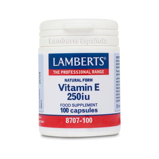 Lamberts Vitamina E 250ui 100cáps