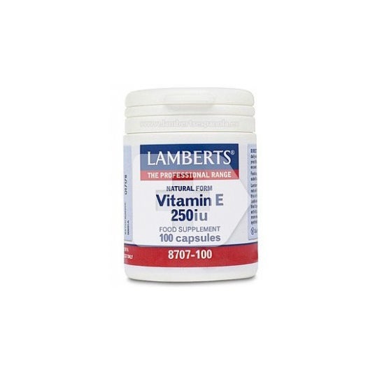 Lamberts Vitamina E 250ui 100cáps