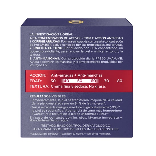 L'Oreal Crema de Día Revitalift Laser X3 SPF20 50ml