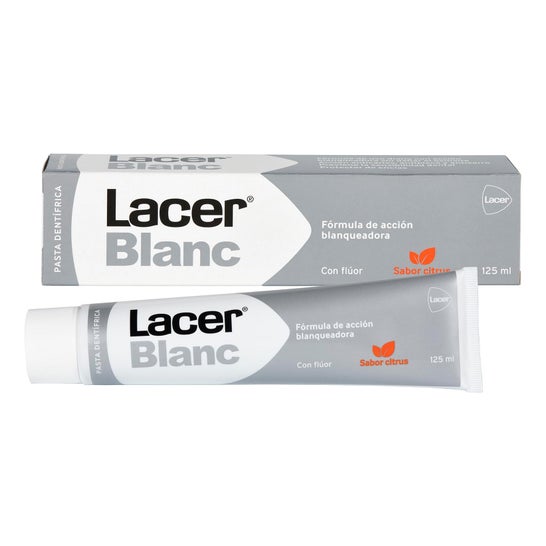 Lacer Blanc Plus citrusblegning tandpasta 125ml