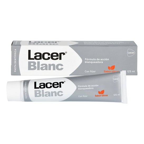 Lacer Blanc Plus pasta dental blanqueadora citrus 125ml