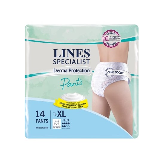 Lines Specialist Derma Protection Pants Plus TXL 14 Unità
