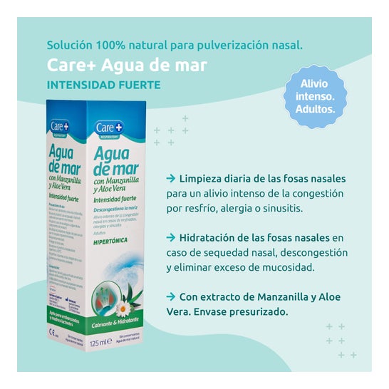 Care + Sea Water Strong Hypertonic Intensity 125ml