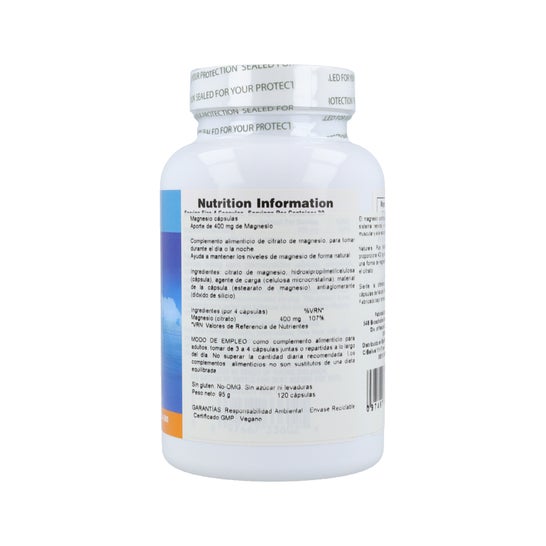 NaturesPlus Magnesio 400 mg 120 caps
