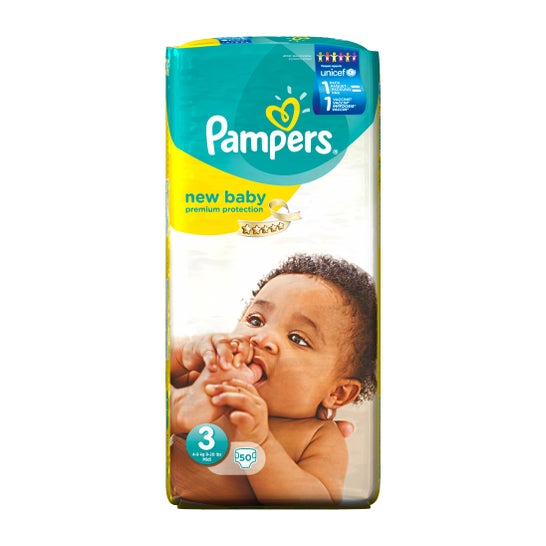 Pampers New Baby Diapers Size 3 4-9kg 50 Units