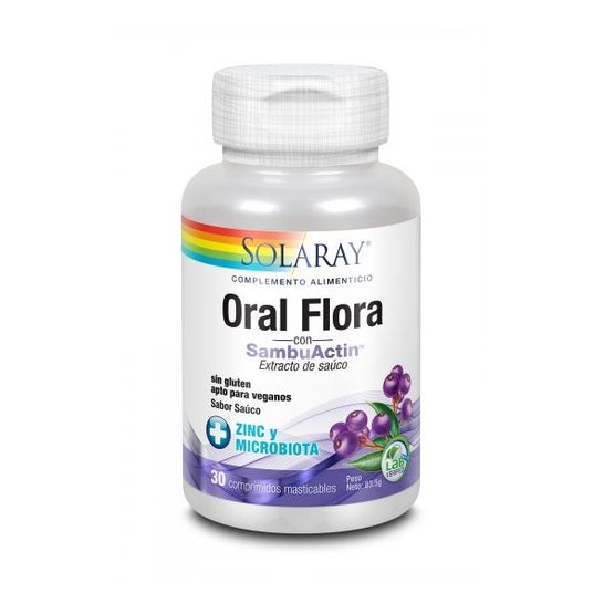 Solaray Oral FLora con SambuActin 30comp