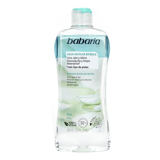 Babaria Agua Micelar Bifásica Aloe 400ml