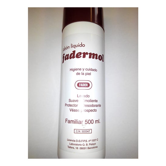 Fadermol vloeibare zeep 500 ml