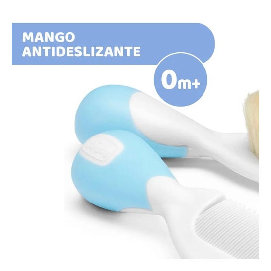 Chicco™ blue brush 1 pc + blue comb 1 pc Chicco™ blue brush 1 pc + blue comb 1 pc