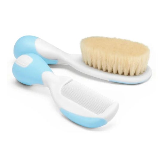 Chicco™ blue brush 1 pc + blue comb 1 pc Chicco™ blue brush 1 pc + blue comb 1 pc