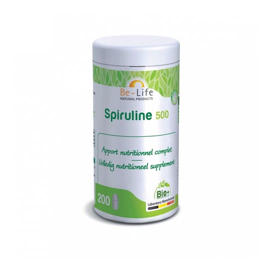 Belife Spiruline 500 200 tablets Organic