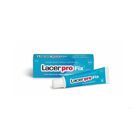 Lacer Profix crema adhesiva prótesis dentales 70g