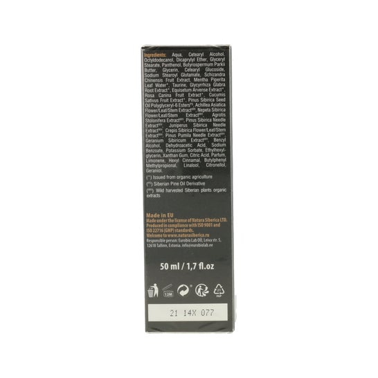 Natura Siberica El Poder Del Lobo crema facial 50 ml